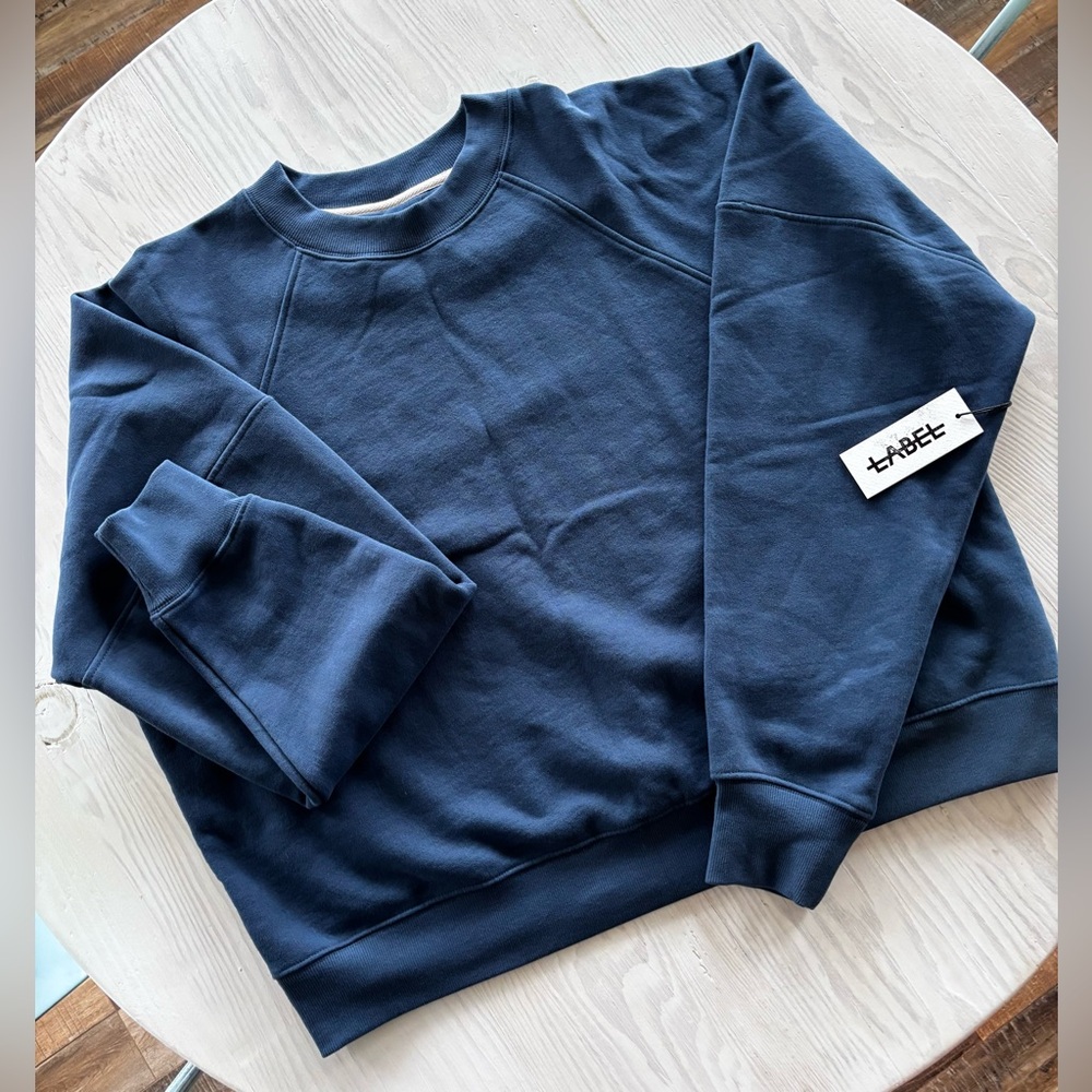 Navy Blue Crewneck Sweatshirt Size XXL Unisex - Picture 1 of 3